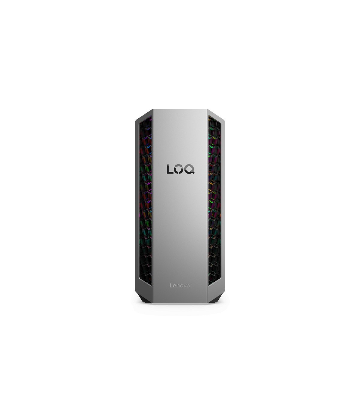 Kompjuter gaming Lenovo LOQ Tower 26ADR10, Ryzen 7, RTX 4060 Ti, 1TB SSD, gri e zezë