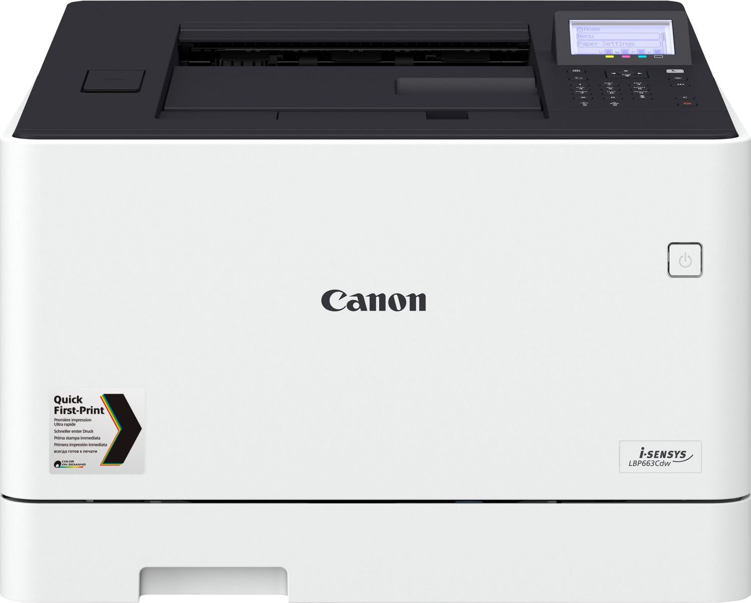 Printer laser me ngjyra Canon I SENSYS LBP663Cdw, A4, duplex, i bardhë