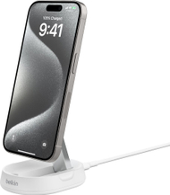 Karikues wireless Belkin BoostCharge Qi2 WIA008btWH, 1x USB C, i bardhë