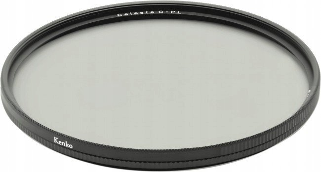 Filtër polarizues Kenko Celeste, 58 mm, për lente aparati, i zi