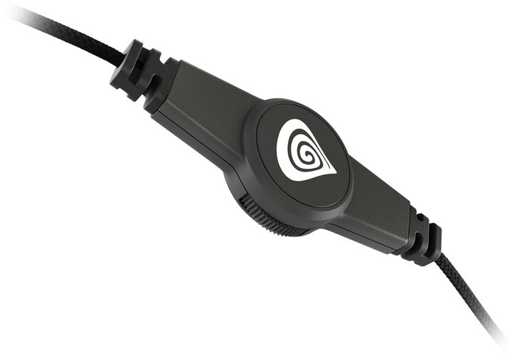 Слушалки Genesis Argon 200, микрофон, црно / црвено