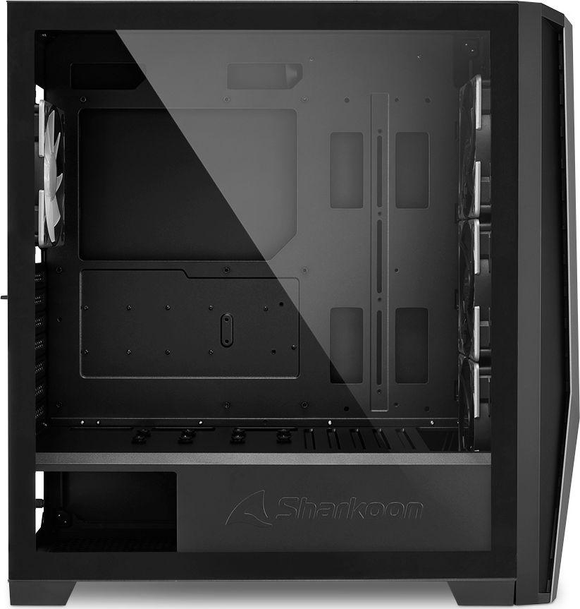 Kasë Sharkoon TG7M RGB, Midi Tower