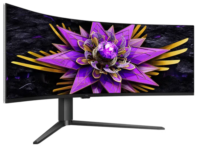 Monitor i lakuar gaming TCL 57R94, 57", Dual 4K UHD 32:9, 120Hz, i zi