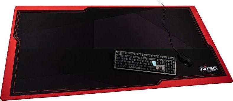Mauspad Nitro Concepts Deskmat DM16, XXL, i kuq