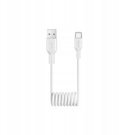 Kabllo USB Puro, USB A në USB C, 1m, 10W, e bardhë