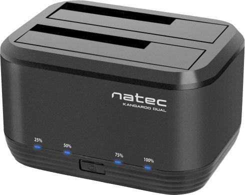 Stacion lidhës për hard diskun Natec KANGAROO DUAL, 2.5 ", 3.5", USB 3.0