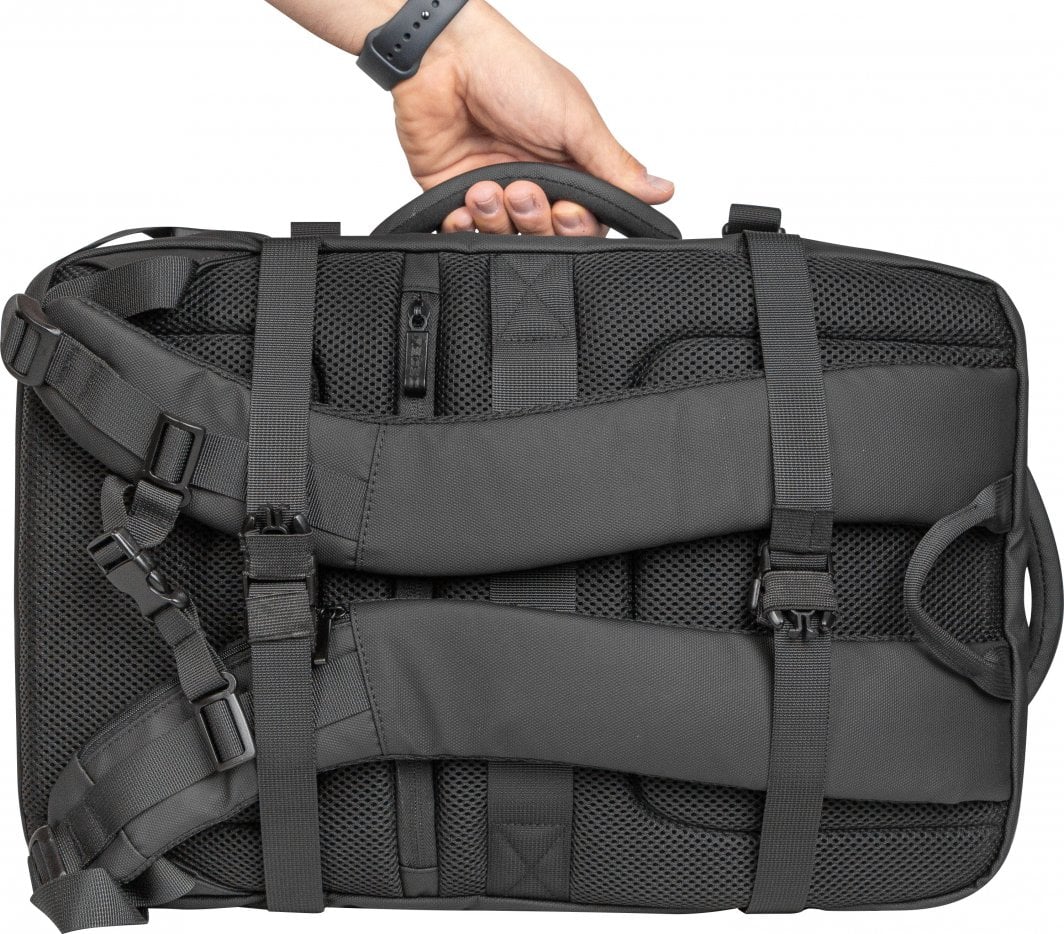 Çantë shpine për laptop Natec CAMEL PRO, 17.3", e zezë