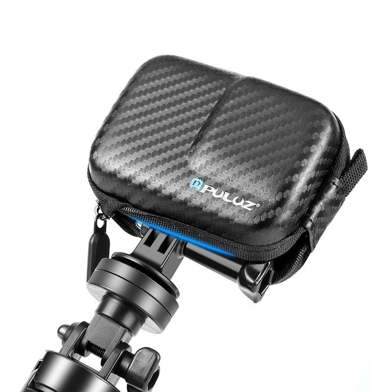 Kuti kamerë Puluz për DJI Osmo Action 4 3, fortë, me zinxhir, e zezë