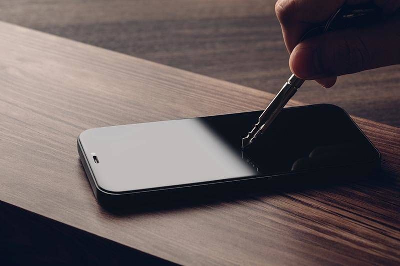 Xham mbrojtës Moshi Moshi AirFoil Pro, për iPhone 12 dhe 12 Pro, kornizë e zezë