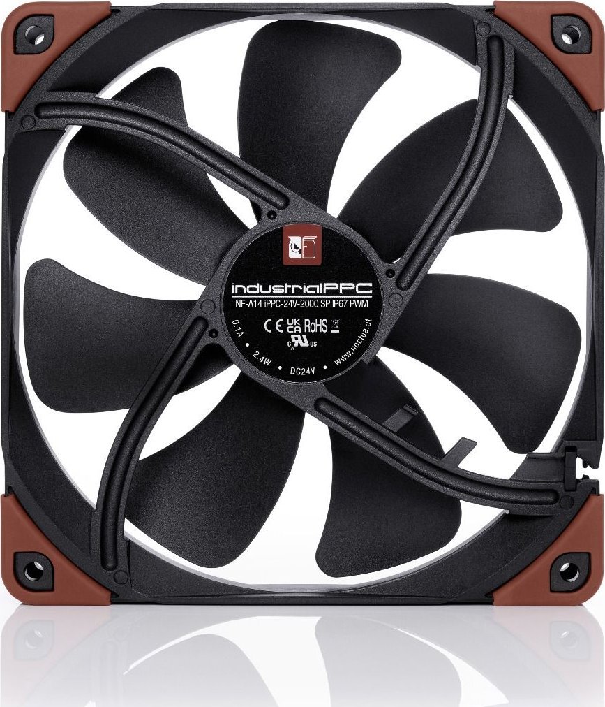 Ftohës Noctua NF-A14 industrialPPC-24V-2000 SP IP67 PWM, 140 mm