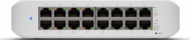 Switch Ubiquiti UniFi Lite 16 PoE, 16 porta Gigabit, PoE+, i bardhë