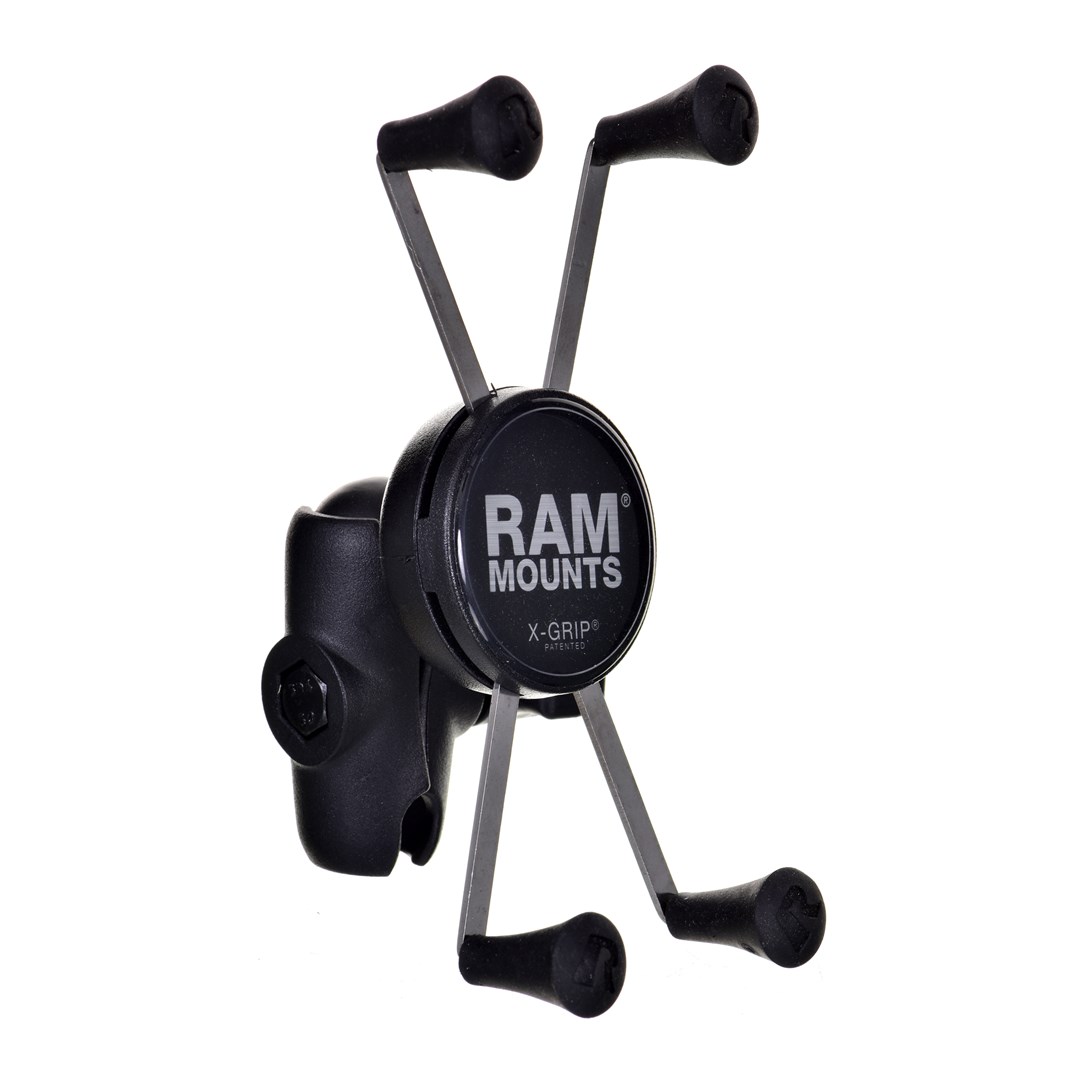 Mbajtëse telefoni RAM Mount RAM-B-176-A-UN10U, për motoçikletë, me X-Grip, e zezë