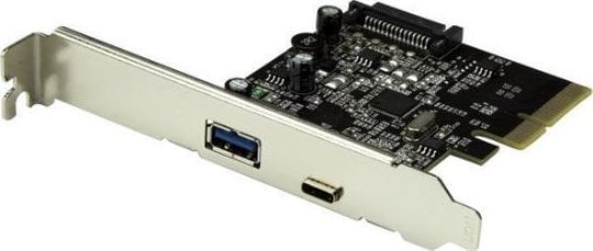 Картичка за проширување USB MicroConnect, PCIe 3.0 x1, USB 3.1 Type A и USB C