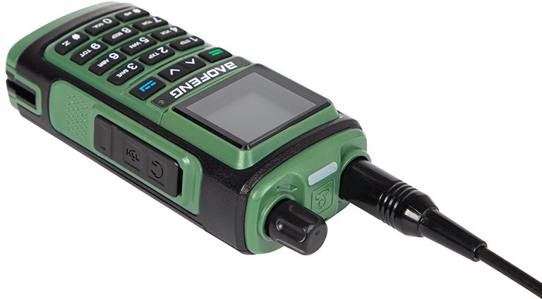 Radiotelefon dorëmbajtur Baofeng UV-17, set 2 copë, 5W, i zi