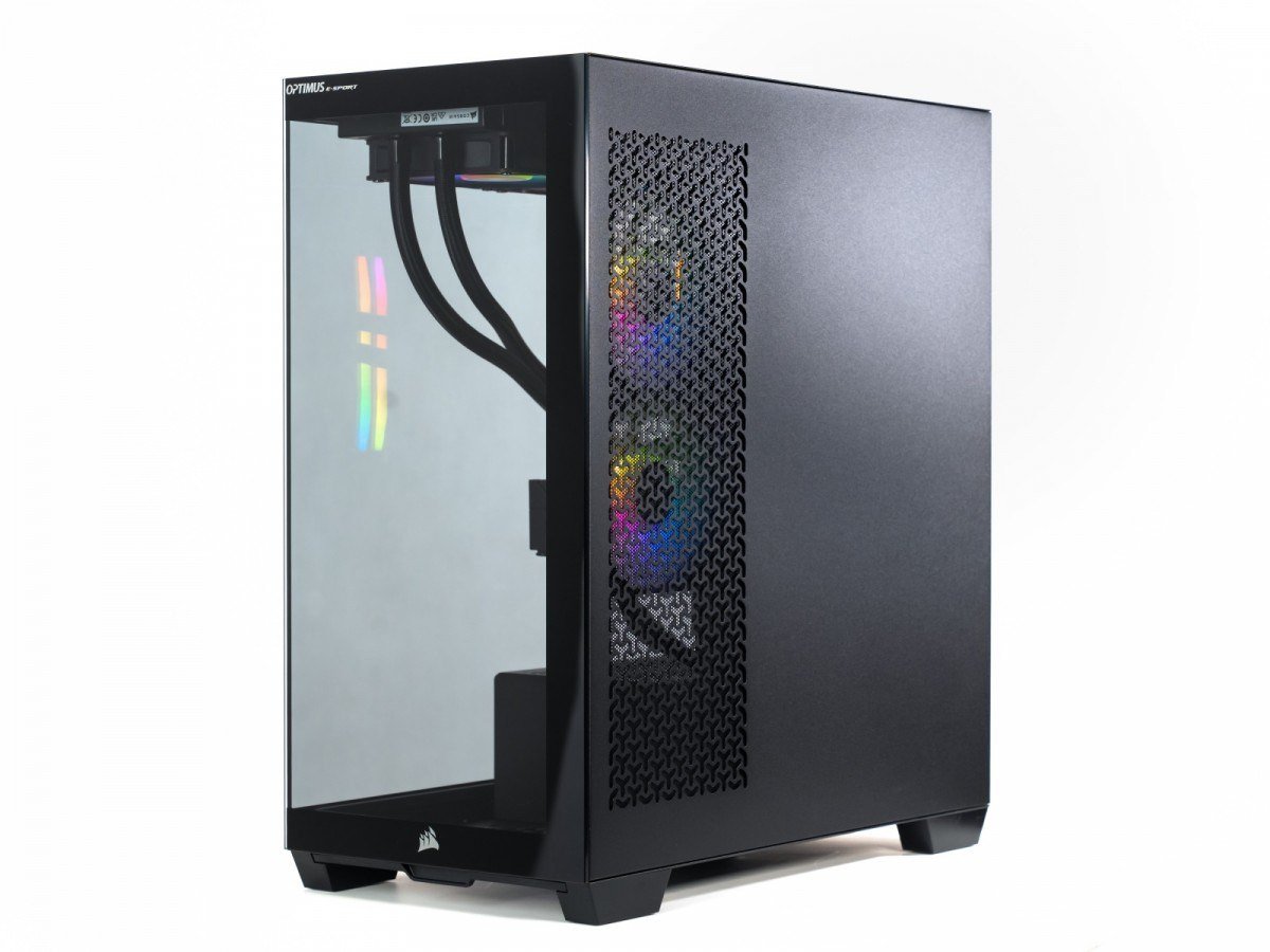 Kompjuter gaming Optimus E-Sport GB550T CR11, Ryzen 7 5800X, 16GB RAM, RTX 5070 12GB