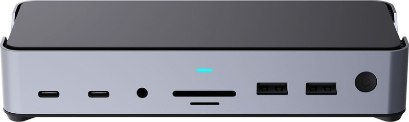 Dock stacioni ESTUFF GLB232006, USB C, 3x video dalje, Power Delivery 100W, gri