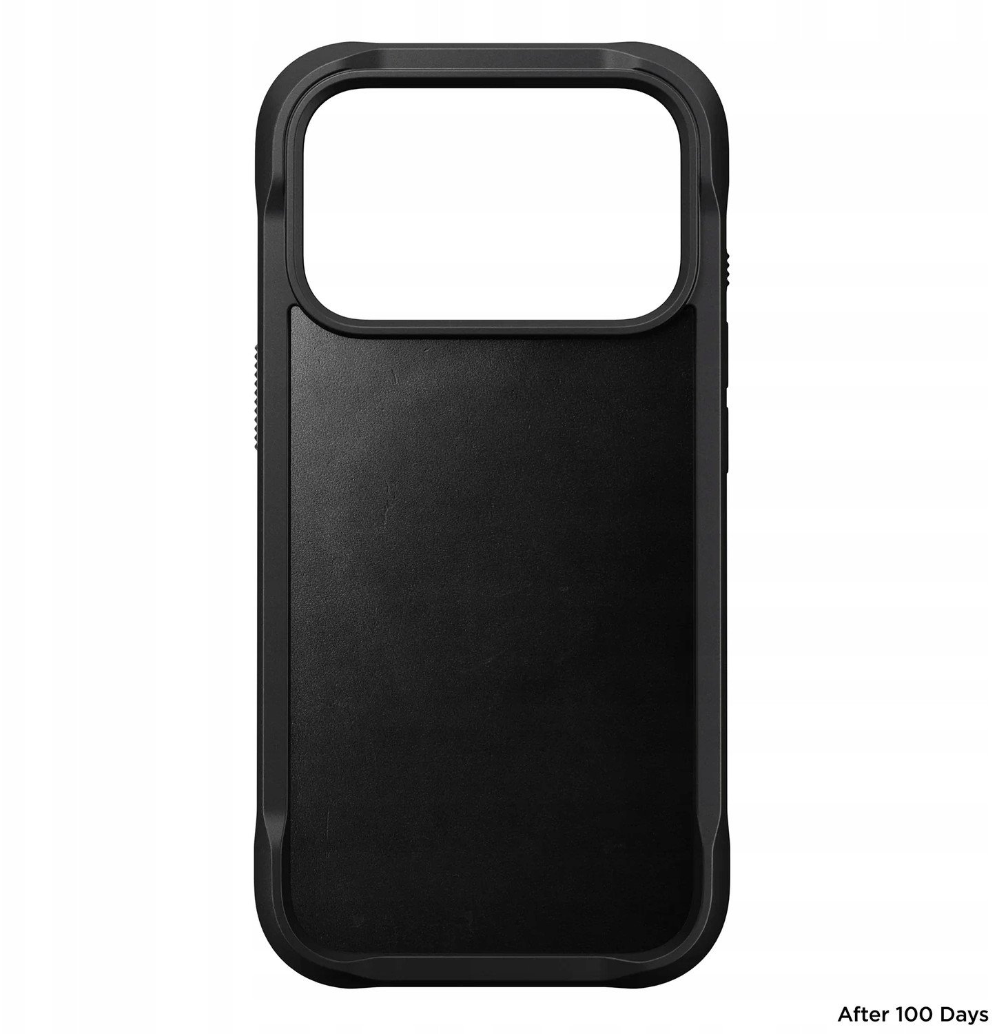 Футрола за телефон Nomad Rugged за iPhone 17 Pro, кожа Horween, црна
