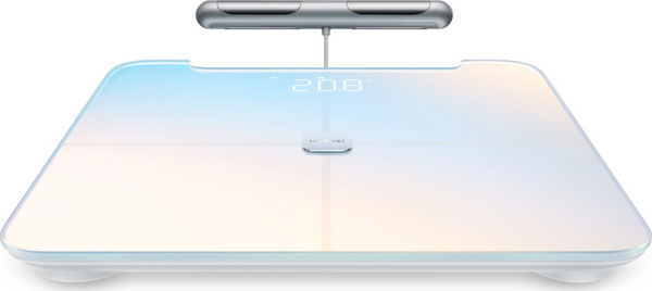 Peshore Huawei Scale 3 Pro, 150 kg, 3 x AA, e bardhë