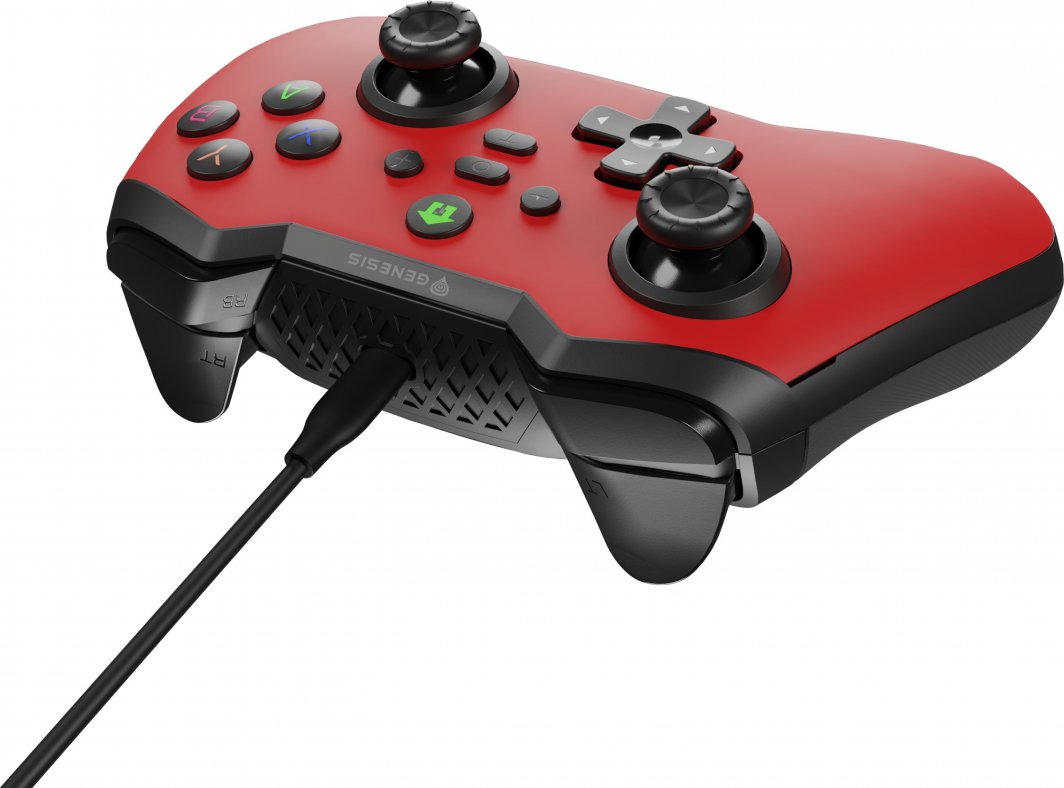 Kontroller Genesis Mangan 300, me kabllo, i kuq