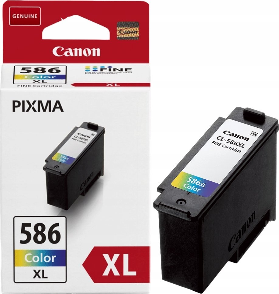 Кертриџ со боја Canon CL-586, оригинален, колор