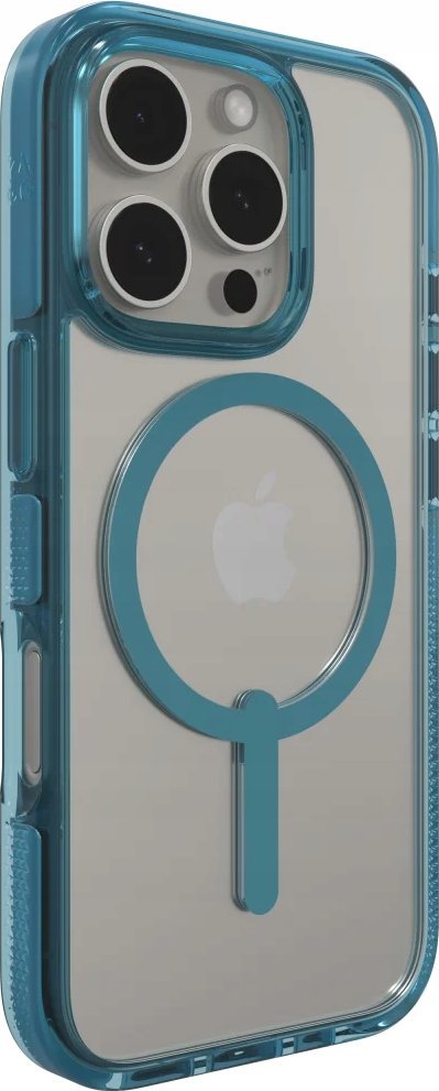 Мбештјелес ZAGG Santa Cruz Snap за iPhone 16 Pro, MagSafe, River Blue