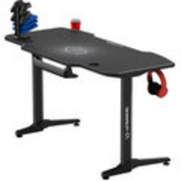 [OUTLET] Tavolinë Ultradesk Frag, e zezë / hirtë