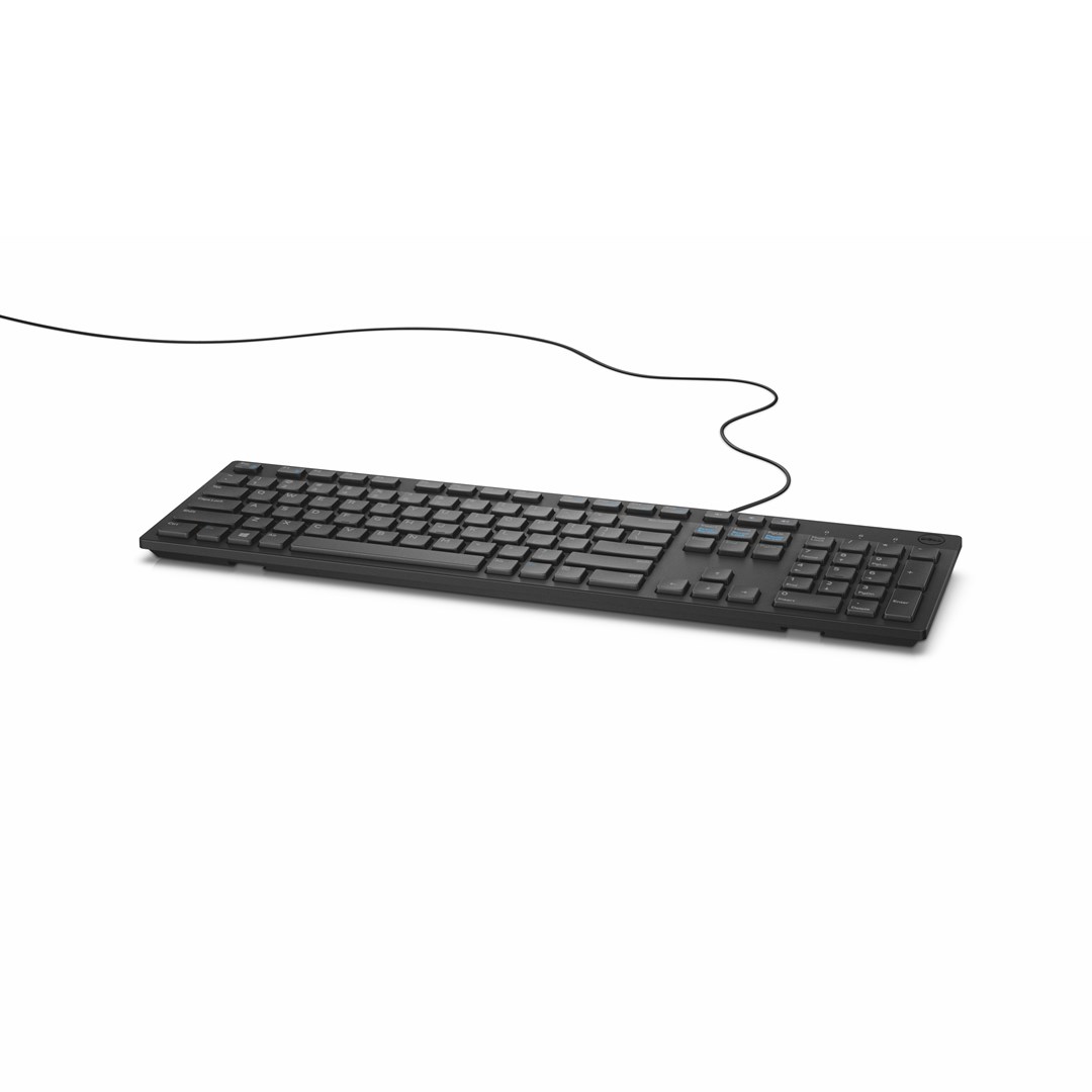 Tastierë Dell KB216, QWERTY, USB, e zezë