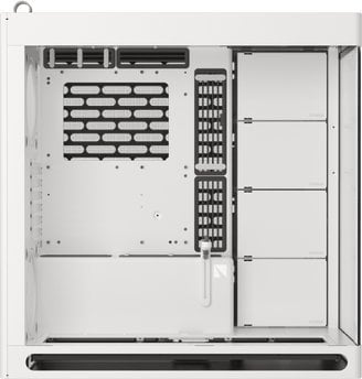 Kutia PC HAVN HS420, mid tower, xham i temperuar, e bardhë