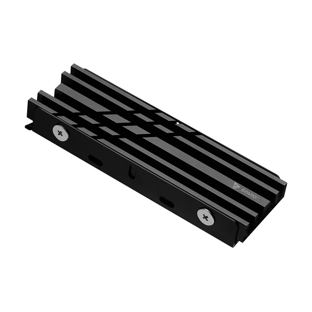 Ftohës për SSD M.2 Savio AK-60, për NVMe 2280, gri