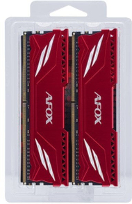 Memorie RAM AFOX Gaming DDR4, 16GB 2x8GB, 3200MHz CL16 XMP 2.0, e kuqe