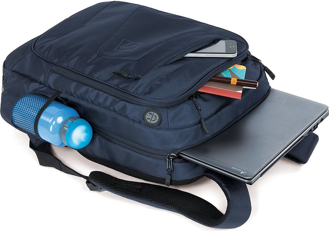 Çantë shpine Tucano BLABK B, 17", e kaltër