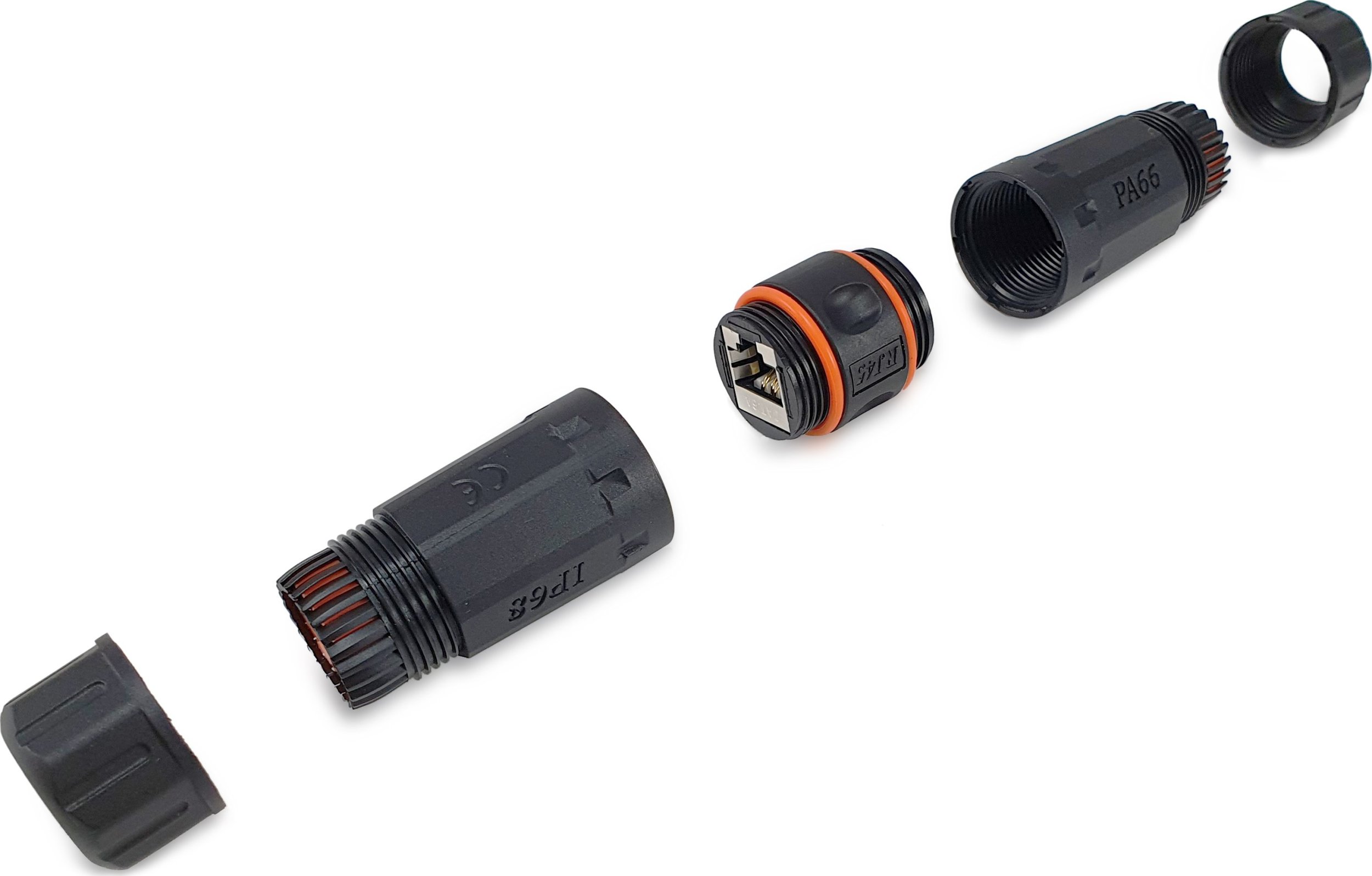Bashkues rrjeti Equip 221162, Cat.6A RJ45, IP68, i zi