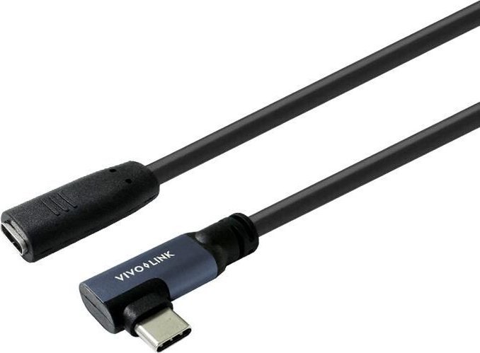 Adaptor USB C Vivolink PROUSBCMF0.3A, USB C mashkull në femër, këndor