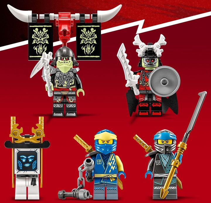 Set LEGO® NINJAGO® 71785 Jay's Titan Robot, 794 pjesë