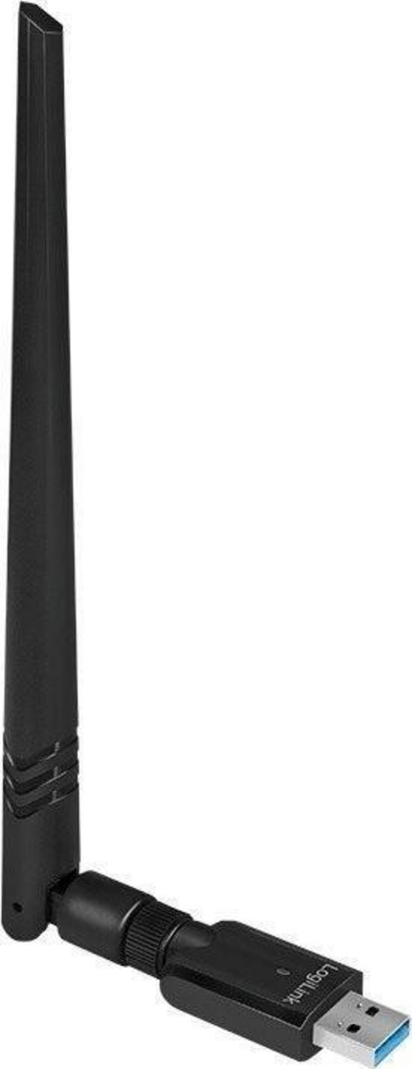 Kartelë e jashtme e rrjetit LogiLink WL0246, Wi-Fi 5, 1200 Mbps, e zezë