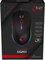 Maus MediaRange MRGS201, USB, 4000 DPI, i zi
