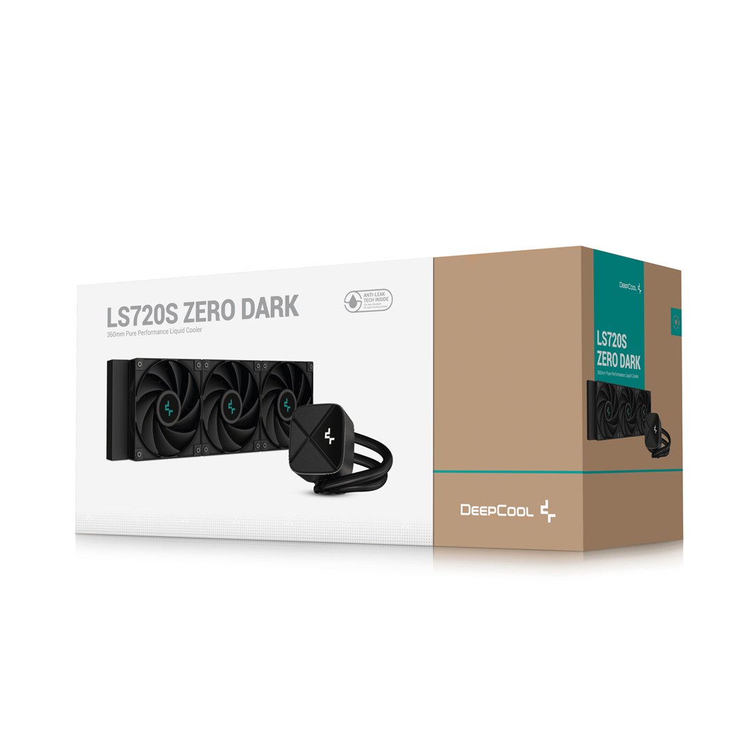 Ftohës DeepCool LS720S Zero Dark All-in-one, 12 cm