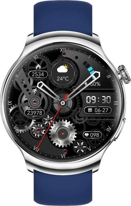 Smartwatch BlitzWolf BW-AT4, ekran 1.52" AMOLED, Bluetooth, blu