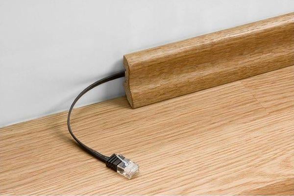 Kabllo rrjeti Goobay 95887, CAT 6 UTP, 5m, kafe e çelët