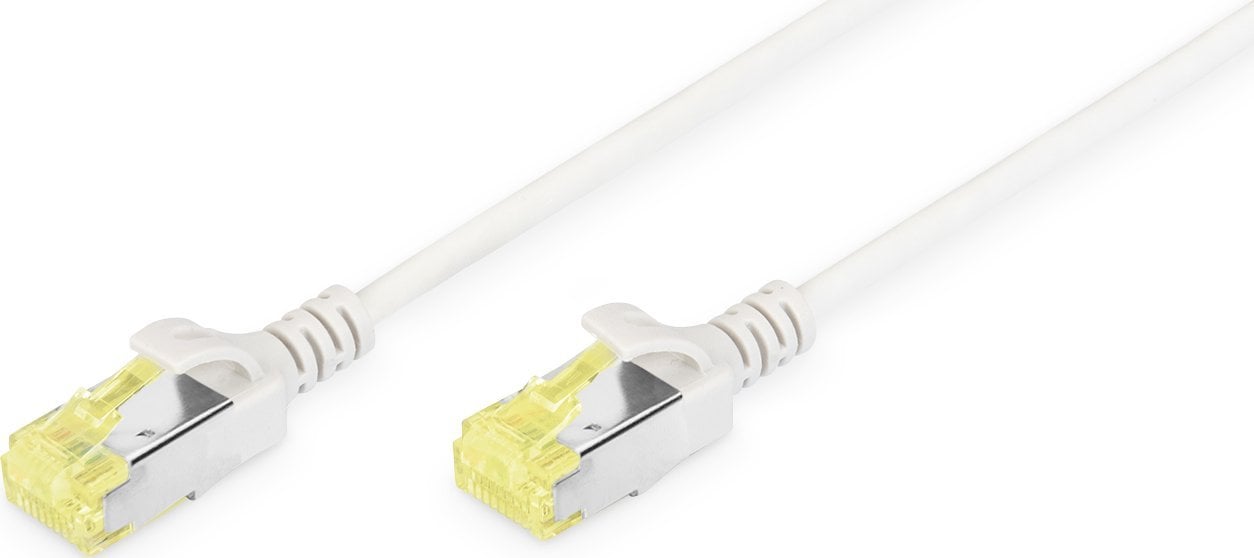 Kabllo rrjeti DIGITUS Slim CAT 6A, 10m, U/FTP, gri