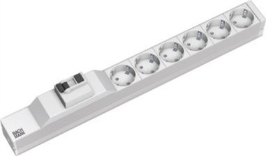 PDU Bachmann 333.411, 6 dalje AC, 1U, gri argjend
