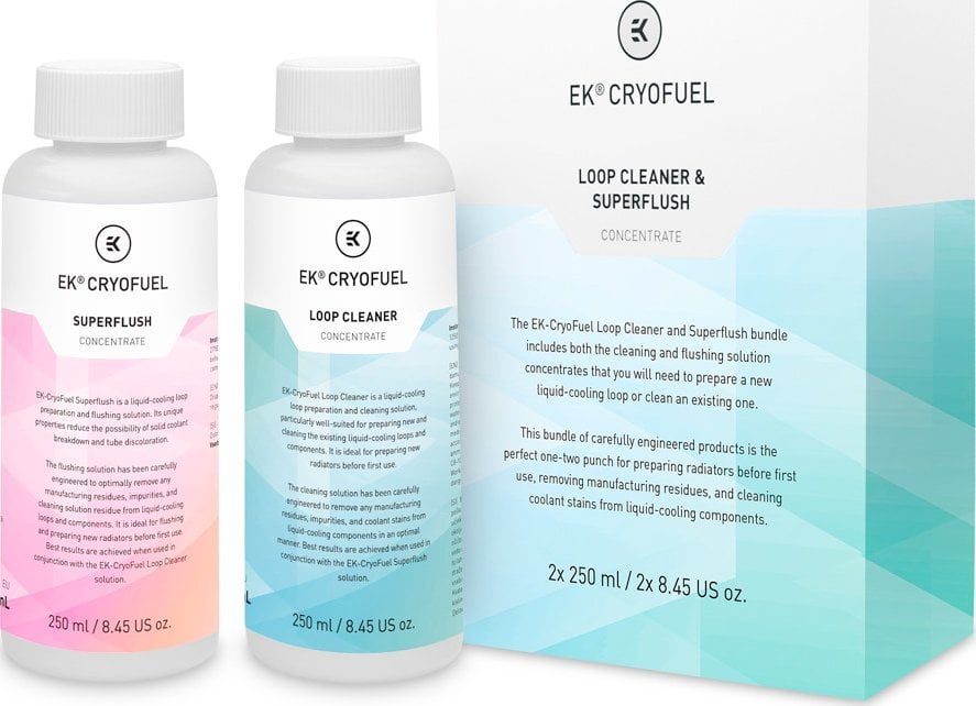 Pastrues loop ftohës uji EK CryoFuel, set 250ml, për PC