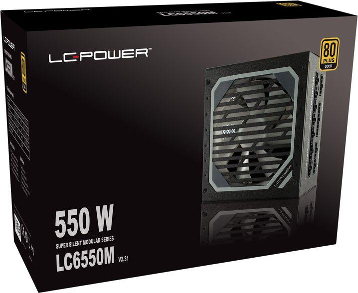 Burim energjie LC-Power Super Silent Modular LC6550M V2.31 ATX, 550W