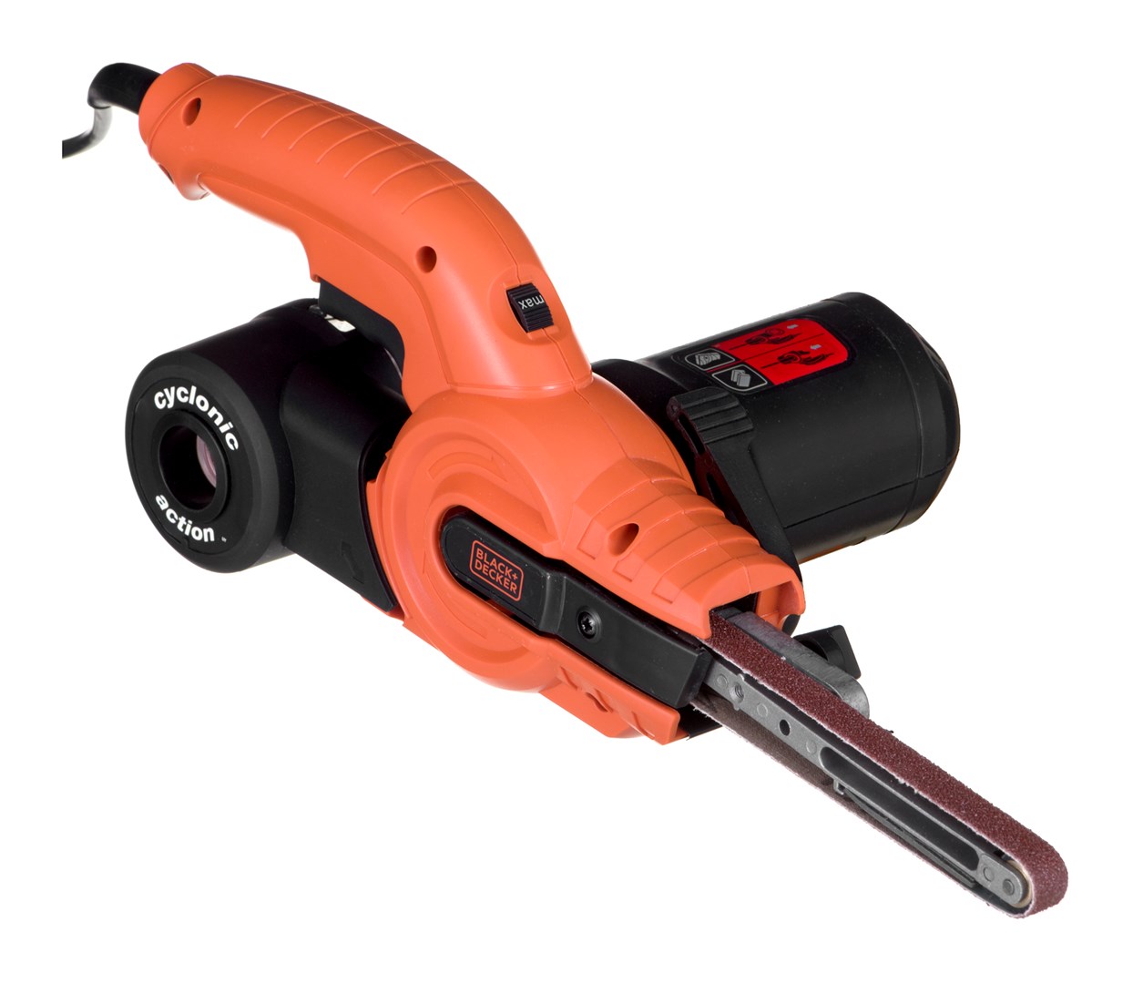 Bluesander Black&Decker KA900E, 350W, shirit gërryes 13mm, portokalli