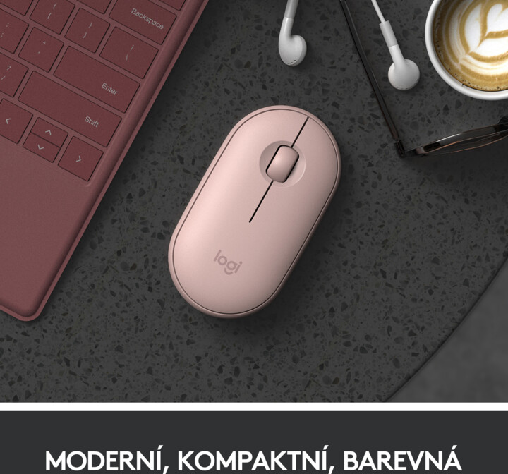 Maus Logitech M350, rozë