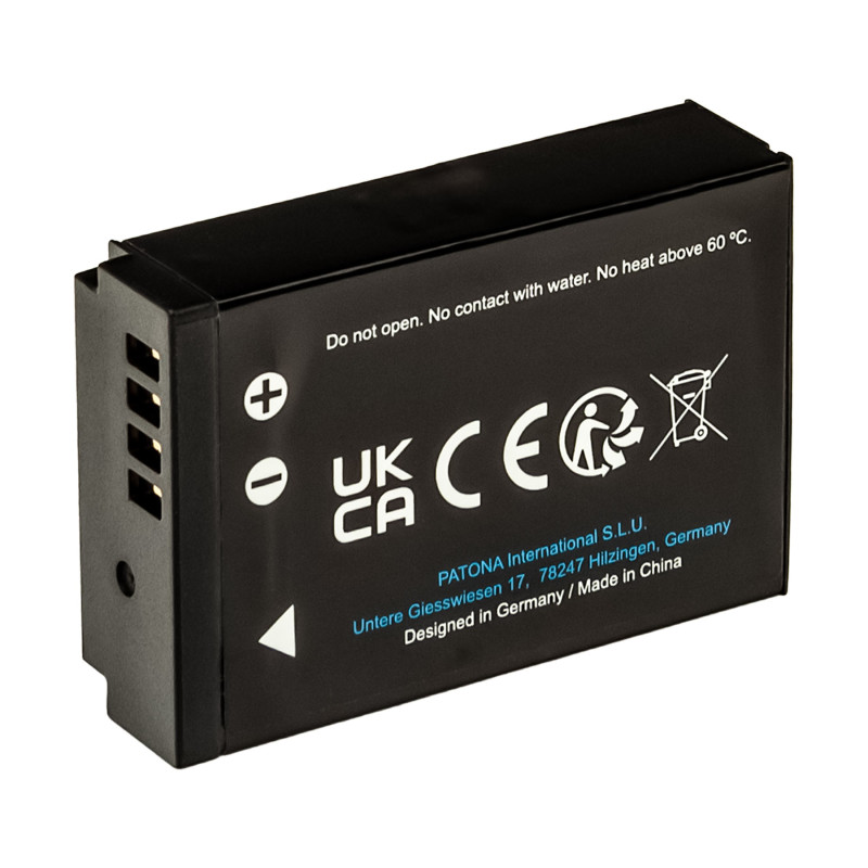 Bateri PATONA Platinum me hyrje USB-C për Canon LP-E12