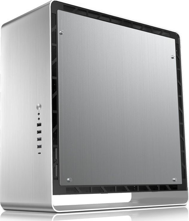 Куќиште за компјутер Jonsbo UMX6S, сребрена, Full Tower