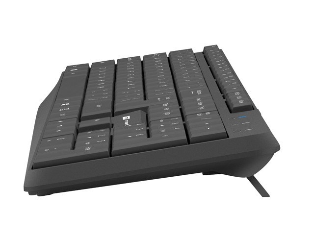 Set tastierë dhe maus Natec Squid, 1600 DPI, i zi