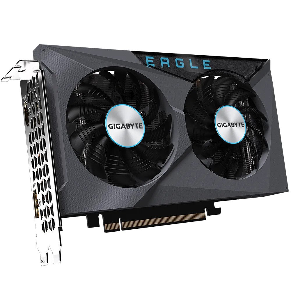 Kartelë grafike GIGABYTE RX 6400 EAGLE, 4GB, GDDR6