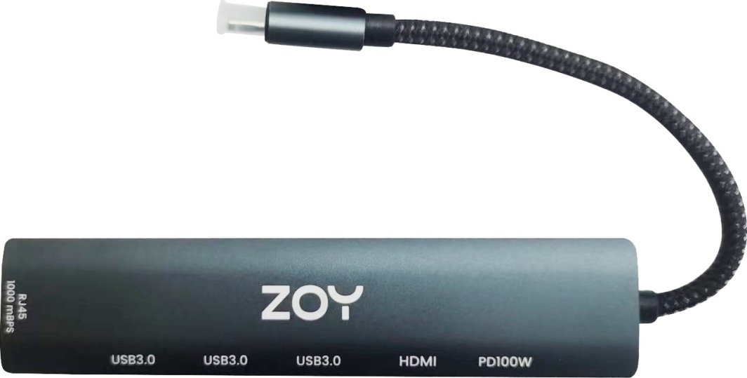 Docking station ZOY ZH61, HDMI, USB-C, i zi